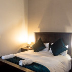 Bedroom at Blue Ocean Dive Resort in South Africa