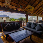 Restaurant at Blue Ocean Dive Resort in South Africa