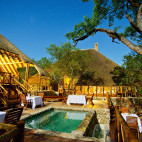 Swimming pool at La Kruger Lodge in South Africa