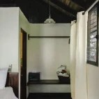 A twin room at Black Rock Lodge, Belize.