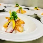 Example of the cuisine on Galaxy Diver II, Galápagos.