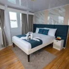 View of the suite room on Galaxy Diver II, Galápagos.