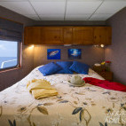 Double cabin on board Belize Aggressor IV liveaboard