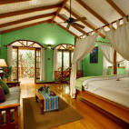 Double room at Hamanasi Resort in Belize