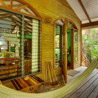 Balcony at Hamanasi Resort in Belize