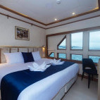 Main deck cabin on board Tiburon Explorer liveaboard in the Galapagos Islands