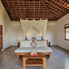 External view looking into the deluxe bungalow suite.