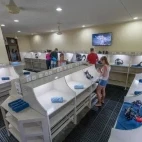 The camera room at Lembeh Resort, Indonesia.