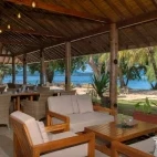 Internal view of the Murex Bangka restaurant, Indonesia.