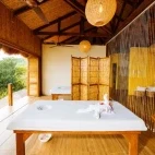 One of the spa rooms in the day, Buceo Anilao Beach & Dive Resort, Philippines.