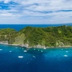 View of Apo Island, Dauin, Philippines.