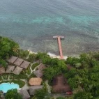 Aerial view of Magic Oceans Resort.
