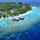 Aerial of Bandos Maldives