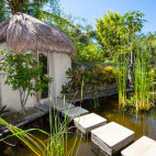 Spa at Alam Batu Resort in Bali, Indonesia.