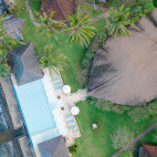 Lotus Bungalows in Bali, Indonesia.