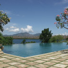 Swimming pool at Naya Gawana in Bali, Indonesia