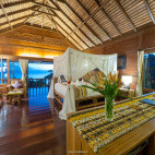 Bedroom at Bunaken Oasis Dive Resort & Spa in Indonesia.
