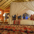 Bedroom at Bunaken Oasis Dive Resort & Spa in Indonesia