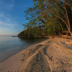 Beach at Sali Bay Resort in Indonesia