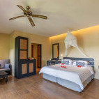 Hillside luxury cottage at Lembeh Resort in Indonesia.