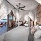 Deluxe room at Papua Paradise Eco Resort in Raja Ampat, Indonesia