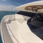 Balcony on board Amba liveaboard in the Maldives