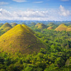 Chocolate Hills in the Philippines