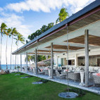 Breeze restaurant at Atmosphere Resort & Spa. Holiday accommodation in Dauin, Philippines.