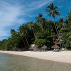 Beach at Sipalay Easy Diving & Beach Resort in the Philippines