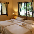 Standard twin room at Sipalay Easy Diving & Beach Resort in the Philippines