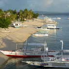 Beach in Malapascua, the Philippines.