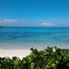 Beach at Tepanee Beach Resort in Malapascua, the Philippines.