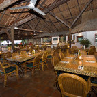 Restaurant at Atlantis Dive Resort in Puerto Galera, the Philippines