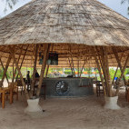 Bar & restaurant at Long Beach Chalet in Koh Lanta, Thailand