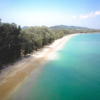 Beach at Long Beach Chalet in Koh Lanta, Thailand