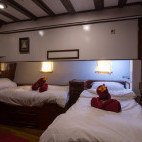 Cabin on board the Thailand Master liveaboard in Thailand.