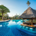 Swimming pool at Saii Phi Phi Island Village in Thailand