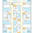 Deck plan on board Mike Ball's Spoilsport