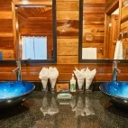 Bathroom at Turneffe Island Resort in Belize