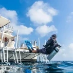 Scuba diving at Turneffe Island Resort in Belize