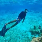 Snorkelling at Turneffe Island Resort in Belize