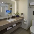 Bathroom at Bucuti & Tara Beach Resorts in Aruba, the Caribbean