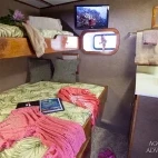 Cabin on board Bahamas Aggressor liveaboard