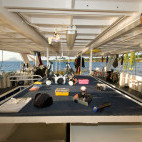 Camera deck on board Caribbean Explorer II liveaboard