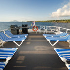 Sun deck on board Caribbean Explorer II liveaboard