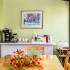 Kitchenette at Orange Hill Beach Inn in the Bahamas