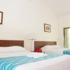 Poolside room at Orange Hill Beach Inn in the Bahamas