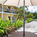Swimming pool at Orange Hill Beach Inn in the Bahamas