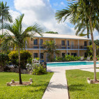 Swimming pool at Orange Hill Beach Inn in the Bahamas
