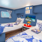 Deluxe stateroom on board Cayman Aggressor IV liveaboard